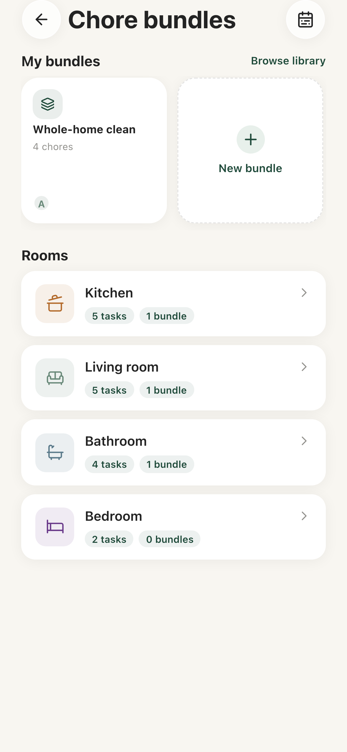 Rooms in Huusli